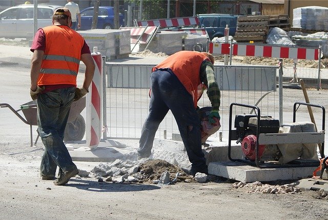 Travaux en cours sur la commune d'Arbent